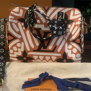 Louis Vuitton Crafty Speedy 25